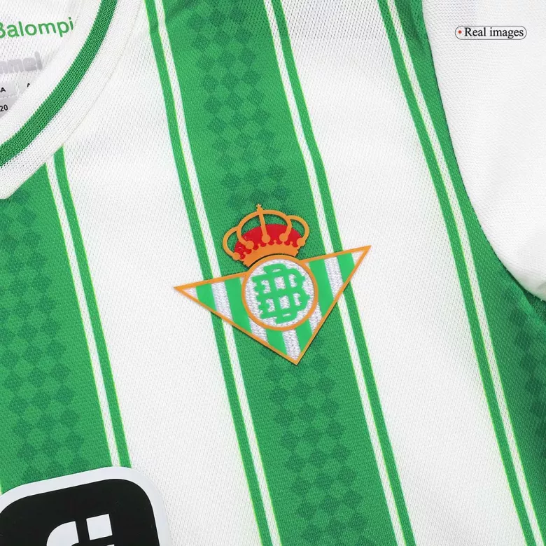 Miniconjunto Real Betis 2023/24 Primera Equipación Local Niño (Camiseta + Pantalón Corto) - camisetasfutbol