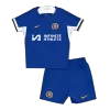 Miniconjunto Completo Chelsea 2023/24 Primera Equipación Local Niño (Camiseta + Pantalón Corto + Calcetines) - camisetasfutbol