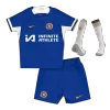 Miniconjunto Completo Chelsea 2023/24 Primera Equipación Local Niño (Camiseta + Pantalón Corto + Calcetines) - camisetasfutbol