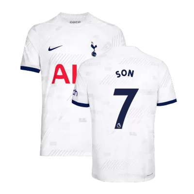 Camiseta Auténtica SON #7 Tottenham Hotspur 2023/24 Primera Equipación Local Hombre - Versión Jugador - camisetasfutbol