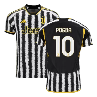 Camiseta Auténtica POGBA #10 Juventus 2023/24 Primera Equipación Local Hombre - Versión Jugador - camisetasfutbol