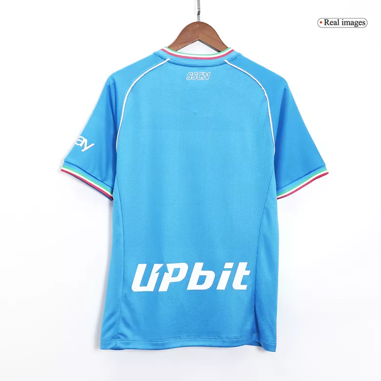 Camiseta Auténtica Napoli 2023/24 Primera Equipación Local Hombre - Versión Jugador - camisetasfutbol