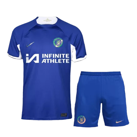 Conjunto Chelsea 2023/24 Primera Equipación Local Hombre (Camiseta + Pantalón Corto) - camisetasfutbol
