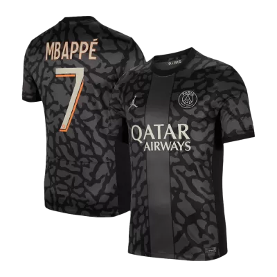 Camiseta MBAPPÉ #7 PSG 2023/24 Tercera Equipación Hombre - Versión Hincha - camisetasfutbol