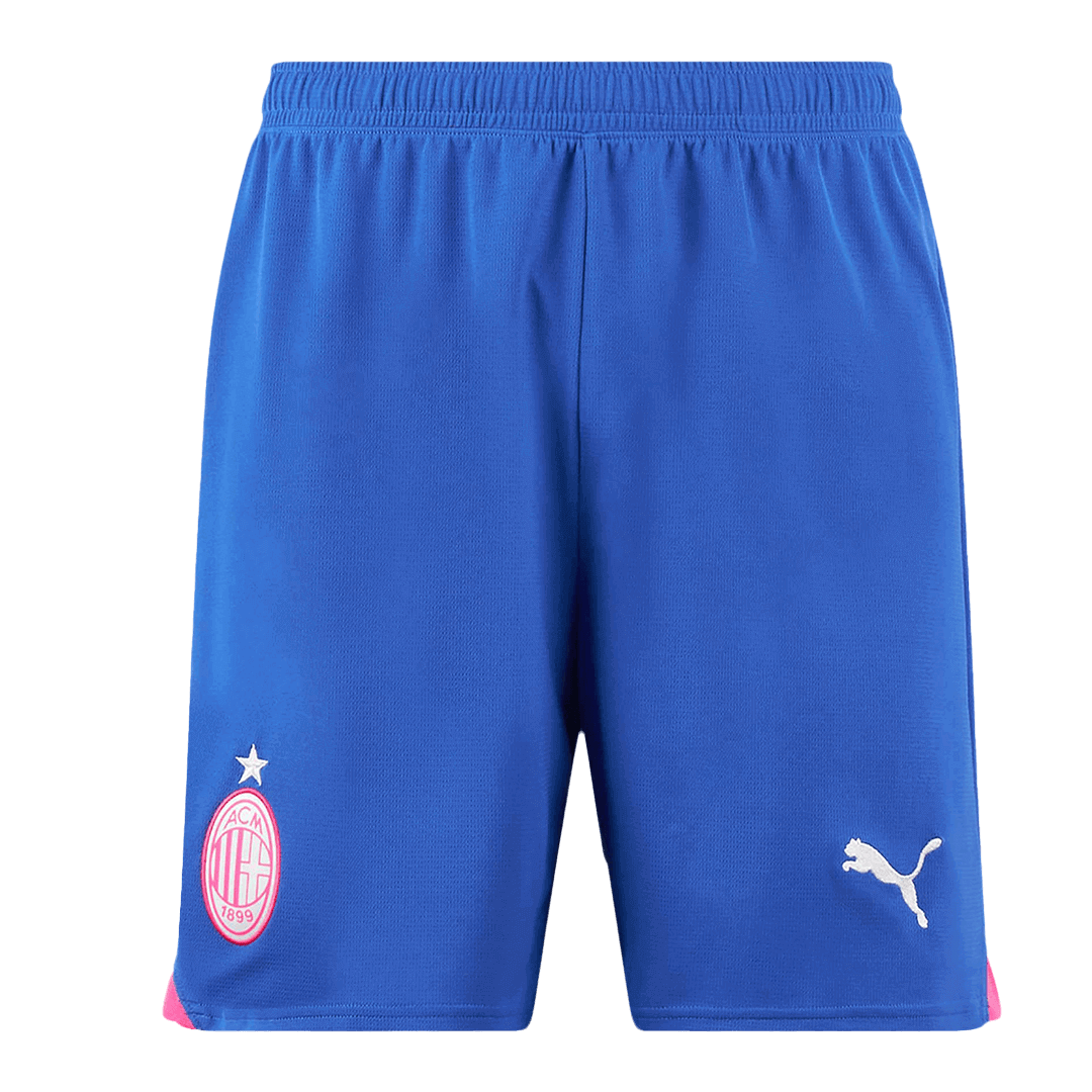 Pantaloni AC Milan Linea ESS Unisex - Design Basic Con Logo, In Cotone E Poliestere, Vita Media