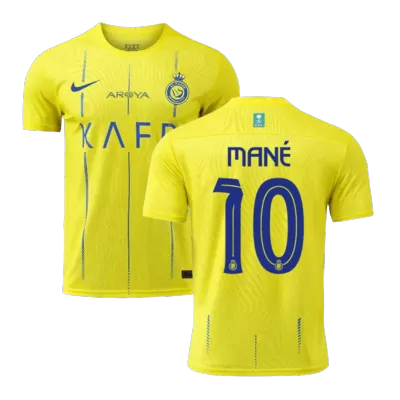 Camiseta MANÉ #10 Al Nassr 2023/24 Primera Equipación Local Hombre - Versión Hincha - camisetasfutbol