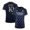 Camiseta MODRIĆ #10 Real Madrid 2023/24 Sen2 Font Segunda Equipación Visitante Hombre  Sen2 Font - Versión Hincha - camisetasfutbol