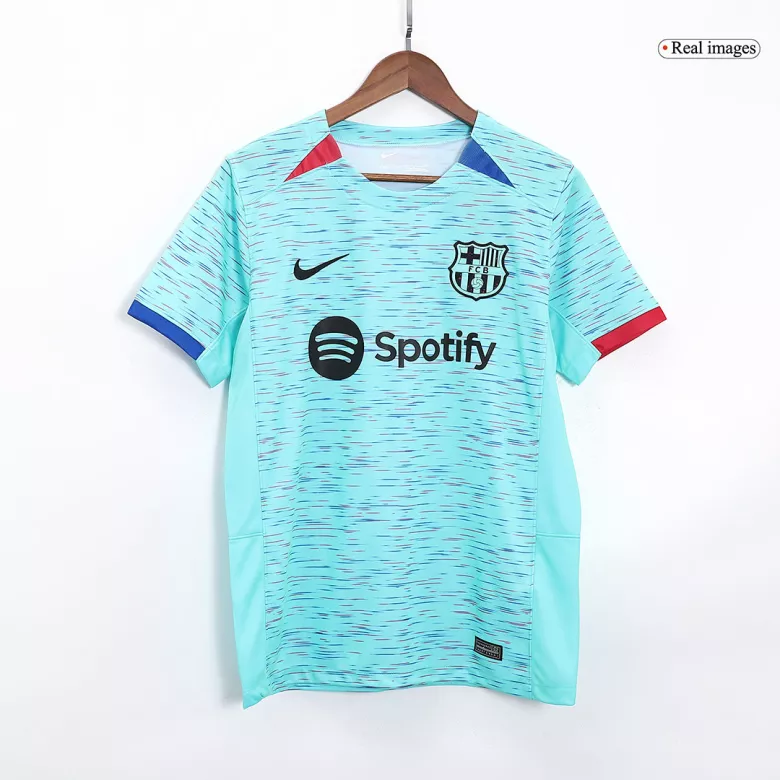 Conjunto Completo Barcelona 2023/24 Tercera Equipación Hombre (Camiseta + Pantalón Corto + Calcetines) - camisetasfutbol