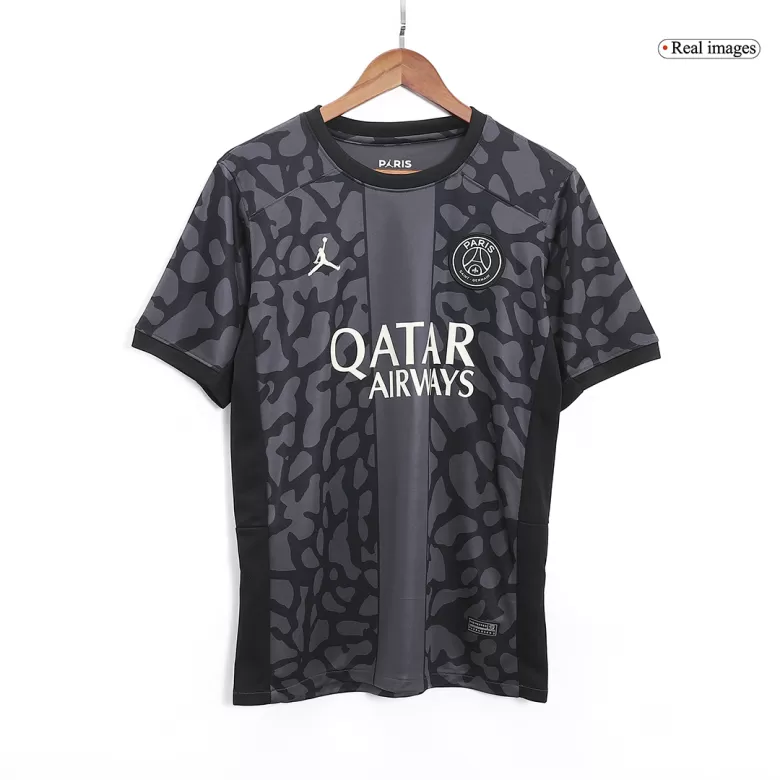 UCL Camiseta O.DEMBÉLÉ #10 PSG 2023/24 Tercera Equipación Hombre - Versión Hincha - camisetasfutbol