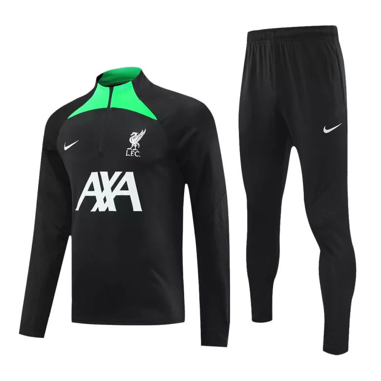 Conjunto Entrenamiento Liverpool 2023/24 Hombre (Chándal de Media Cremallera + Pantalón) - camisetasfutbol