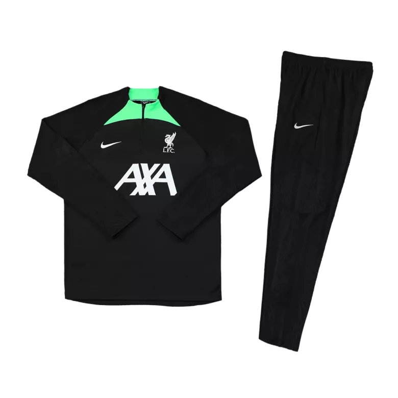 Conjunto Entrenamiento Liverpool 2023/24 Niño (Chándal de Media Cremallera + Pantalón) - camisetasfutbol