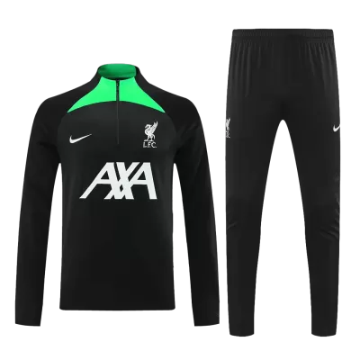 Conjunto Entrenamiento Liverpool 2023/24 Hombre (Chándal de Media Cremallera + Pantalón) - camisetasfutbol