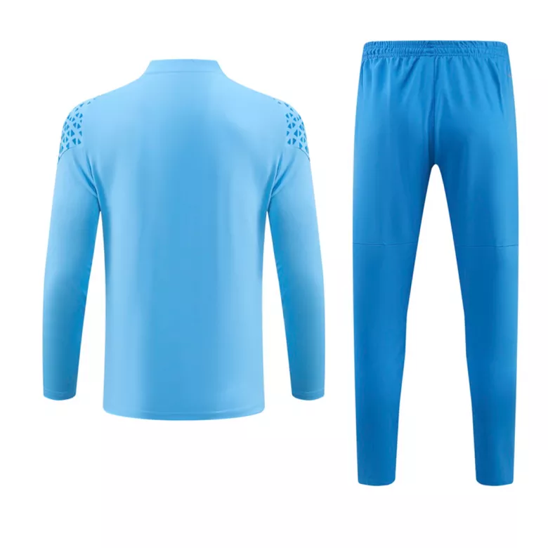 Conjunto Entrenamiento Manchester City 2023/24 Hombre (Chándal de Media Cremallera + Pantalón) - camisetasfutbol