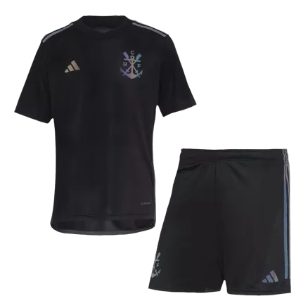 Miniconjunto CR Flamengo 2023/24 Tercera Equipación Niño (Camiseta + Pantalón Corto) - camisetasfutbol