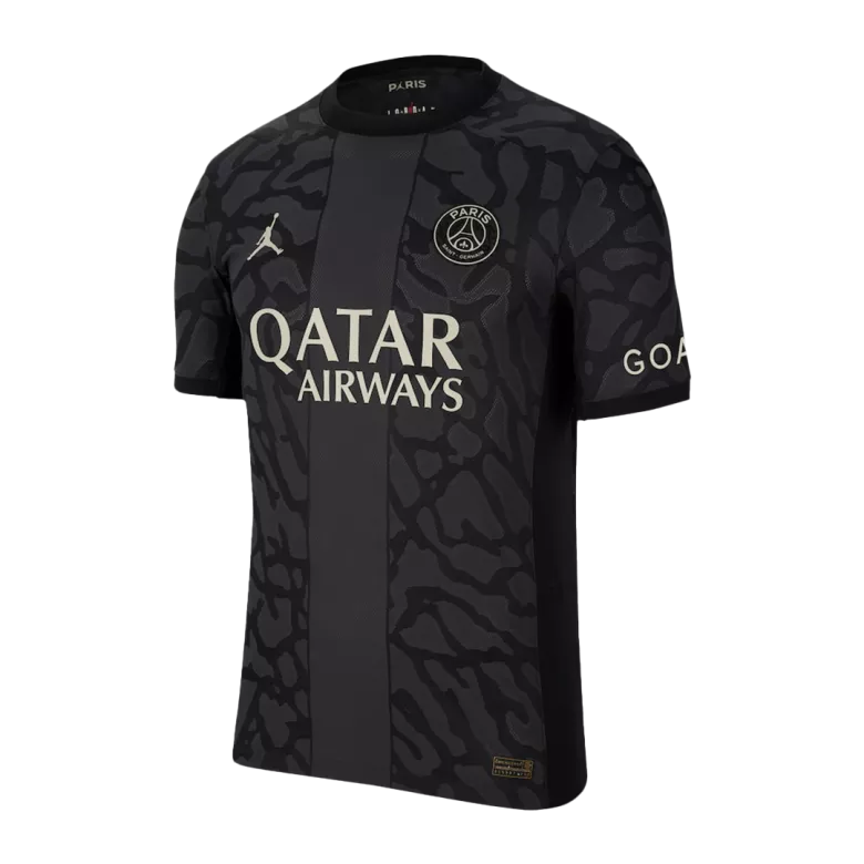 Camiseta Auténtica O.DEMBÉLÉ #10 PSG 2023/24 Tercera Equipación Hombre - Versión Jugador - camisetasfutbol