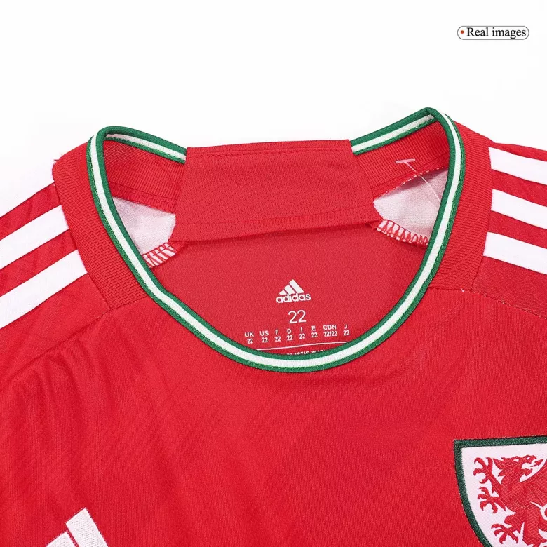 Miniconjunto Gales 2023/24 Primera Equipación Local Niño (Camiseta + Pantalón Corto) - camisetasfutbol
