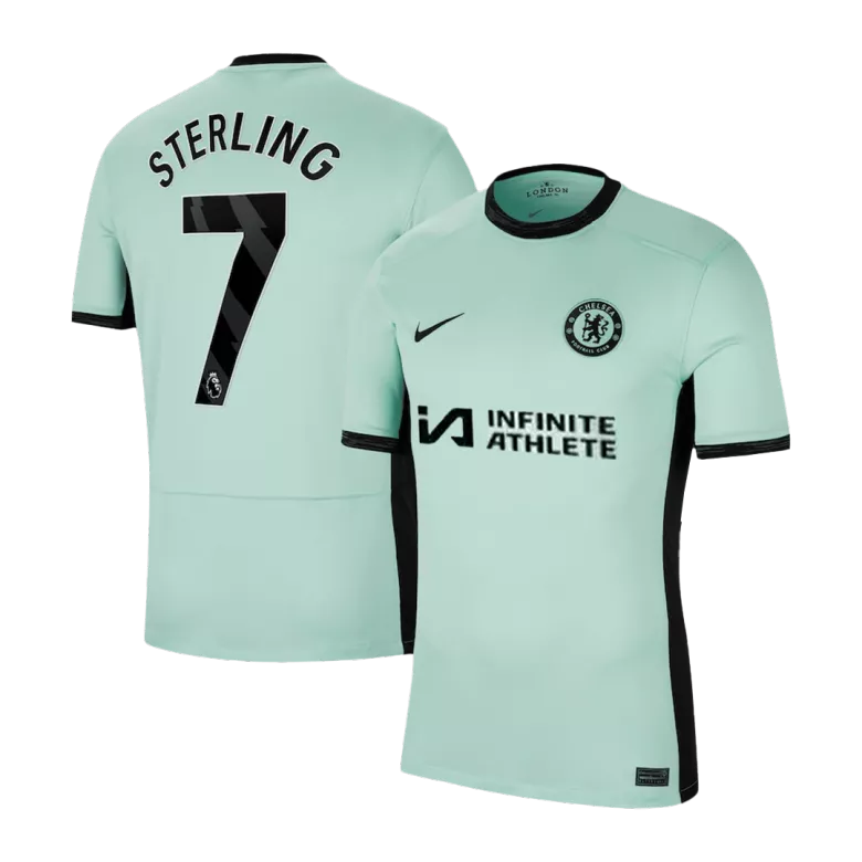 Camiseta STERLING #7 Chelsea 2023/24 Tercera Equipación Hombre - Versión Hincha - camisetasfutbol