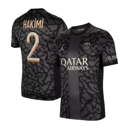 Camiseta HAKiMi #2 PSG 2023/24 Tercera Equipación Hombre - Versión Hincha - camisetasfutbol