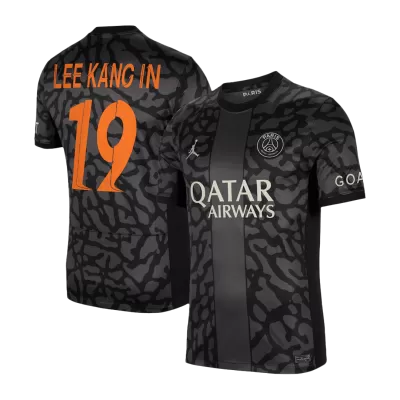 UCL Camiseta LEE KANG IN #19 PSG 2023/24 Tercera Equipación Hombre - Versión Hincha - camisetasfutbol