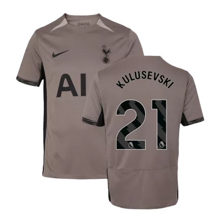 Camiseta KULUSEVSKI #21 Tottenham Hotspur 2023/24 Tercera Equipación Hombre - Versión Hincha - camisetasfutbol