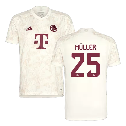 Camiseta MÜLLER #25 Bayern Munich 2023/24 Tercera Equipación Hombre - Versión Hincha - camisetasfutbol