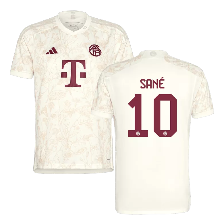 Camiseta SANÉ #10 Bayern Munich 2023/24 Tercera Equipación Hombre - Versión Hincha - camisetasfutbol