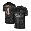 Camiseta UGARTE #4 PSG 2023/24 Tercera Equipación Hombre - Versión Hincha - camisetasfutbol