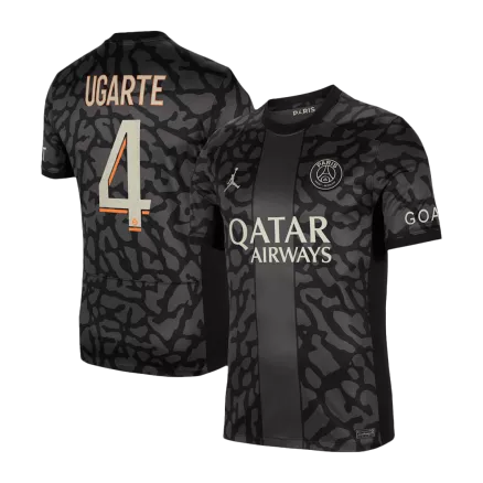 Camiseta UGARTE #4 PSG 2023/24 Tercera Equipación Hombre - Versión Hincha - camisetasfutbol
