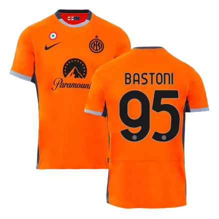 Camiseta BASTONI #95 Inter de Milán 2023/24 Tercera Equipación Hombre - Versión Hincha - camisetasfutbol