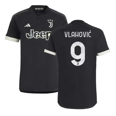Camiseta VLAHOVIĆ #9 Juventus 2023/24 Tercera Equipación Hombre - Versión Hincha - camisetasfutbol