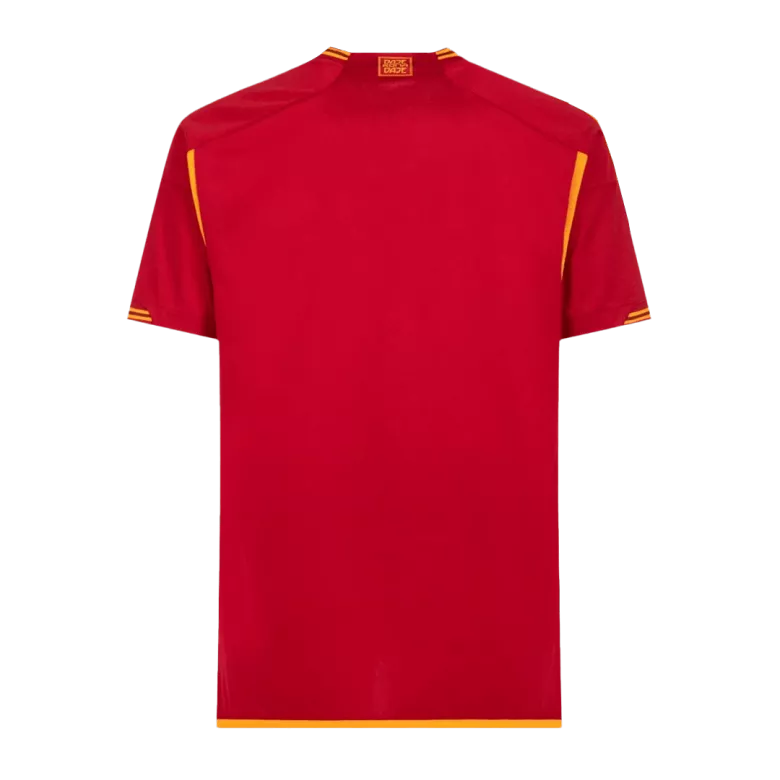 Camiseta Auténtica Roma 2023/24 Primera Equipación Local Hombre - Versión Jugador - camisetasfutbol