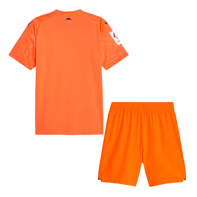 Miniconjunto Valencia 2023/24 Tercera Equipación Niño (Camiseta + Pantalón Corto) - camisetasfutbol