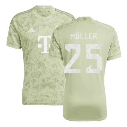 Camiseta MÜLLER #25 Bayern Munich 2023/24 Hombre - Versión Hincha - camisetasfutbol
