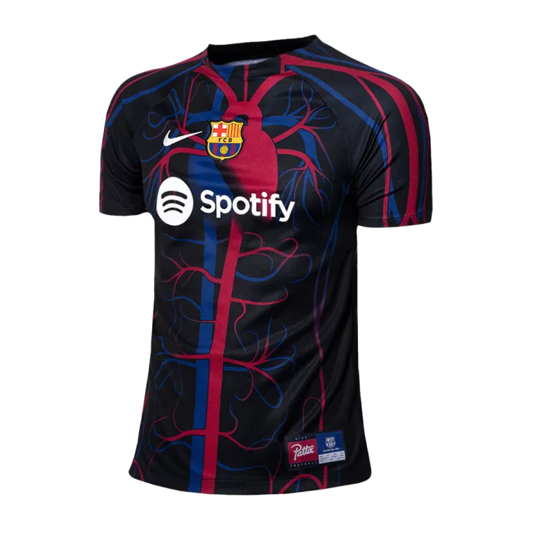 Camiseta Barcelona 2023/24 Pre-Partido Hombre Barcelona x Patta - Versión Hincha - camisetasfutbol