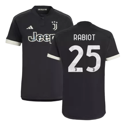 Camiseta RABIOT #25 Juventus 2023/24 Tercera Equipación Hombre - Versión Hincha - camisetasfutbol