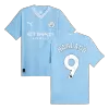 Camiseta Auténtica HAALAND #9 Manchester City 2023/24 Primera Equipación Local Hombre - Versión Jugador - camisetasfutbol