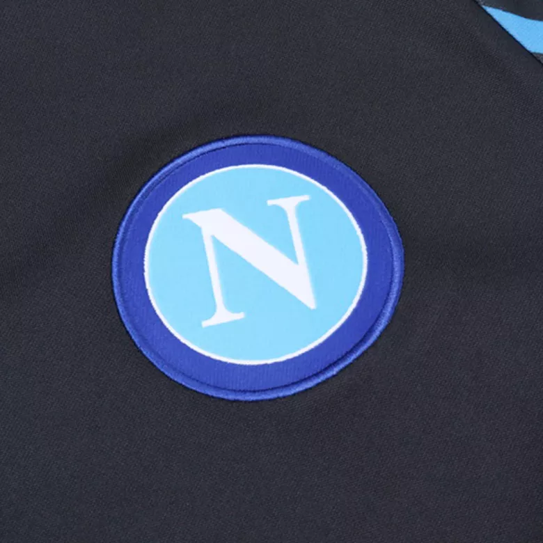 Conjunto Entrenamiento Napoli 2023/24 Hombre (Chándal de Media Cremallera + Pantalón) - camisetasfutbol