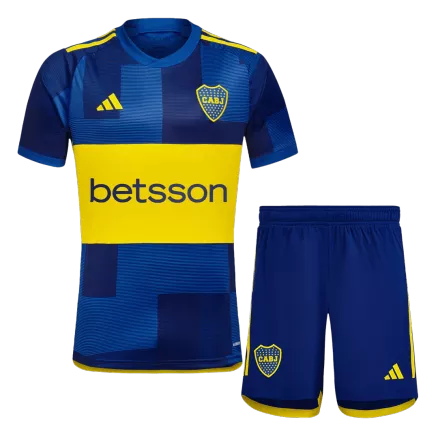 Conjunto Boca Juniors 2023/24 Primera Equipación Local Hombre (Camiseta + Pantalón Corto) - camisetasfutbol