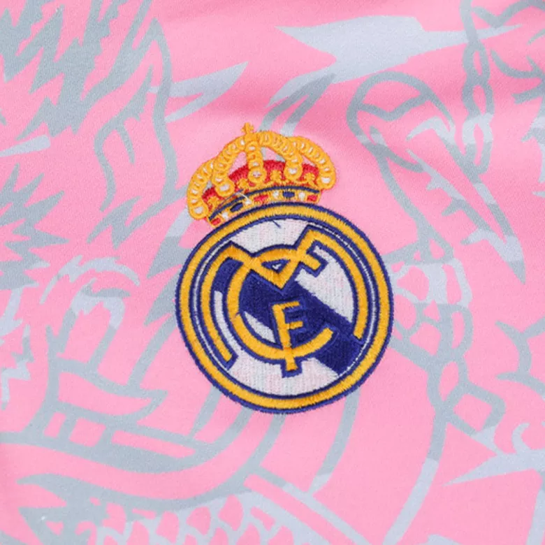 Conjunto Entrenamiento Real Madrid X Chinese Dragon 2023/24 Niño (Chándal de Media Cremallera + Pantalón) - camisetasfutbol