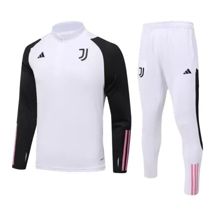 Conjunto Entrenamiento Juventus 2023/24 Niño (Chándal de Media Cremallera + Pantalón) - camisetasfutbol