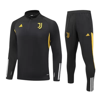 Conjunto Entrenamiento Juventus 2023/24 Niño (Chándal de Media Cremallera + Pantalón) - camisetasfutbol