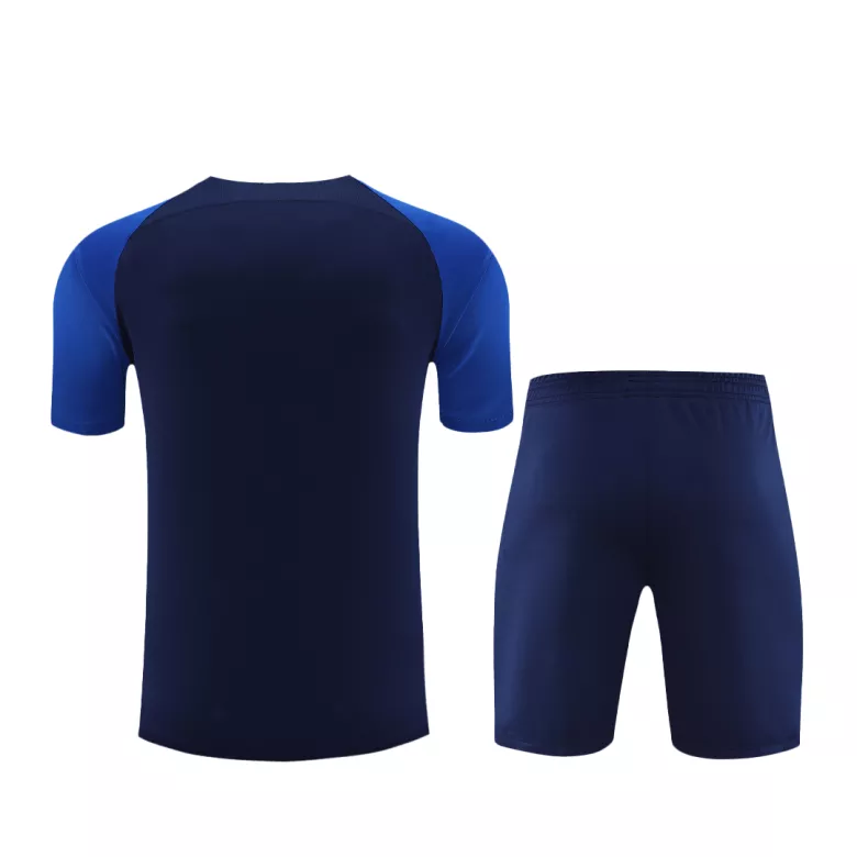 Conjunto Al Nassr 2023/24 Pre-Partido Hombre (Camiseta + Pantalón Corto) - camisetasfutbol