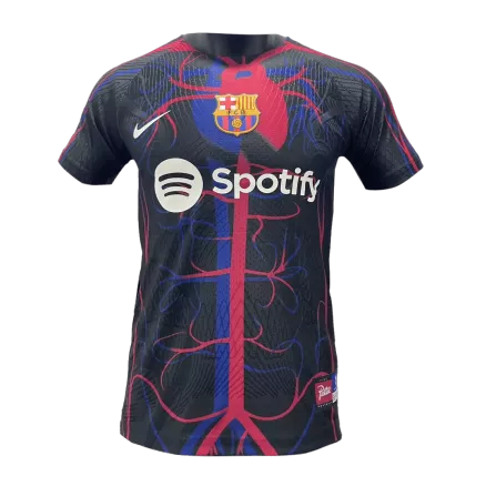 Camiseta Auténtica Barcelona 2023/24 Pre-Partido Hombre Barcelona x Patta - Versión Jugador - camisetasfutbol