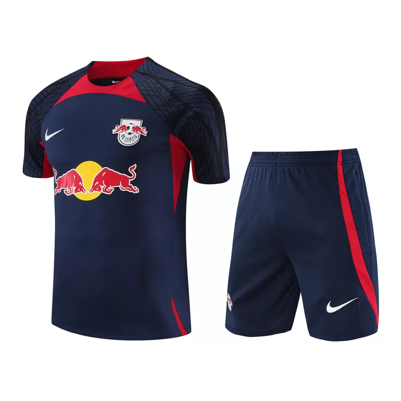 Conjunto RB Leipzig 2023/24 Pre-Partido Hombre (Camiseta + Pantalón Corto) - camisetasfutbol