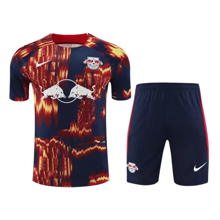 Conjunto RB Leipzig 2023/24 Pre-Partido Hombre (Camiseta + Pantalón Corto) - camisetasfutbol