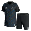 Miniconjunto Everton 2023/24 Portero Niño (Camiseta + Pantalón Corto) - camisetasfutbol