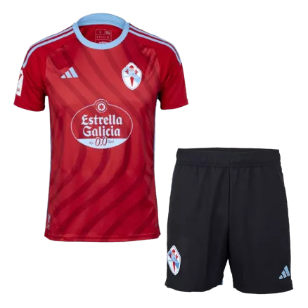 Miniconjunto Celta de Vigo 2023/24 Segunda Equipación Visitante Niño (Camiseta + Pantalón Corto) - camisetasfutbol