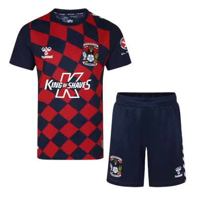 Miniconjunto Coventry City 2023/24 Segunda Equipación Visitante Niño (Camiseta + Pantalón Corto) - camisetasfutbol