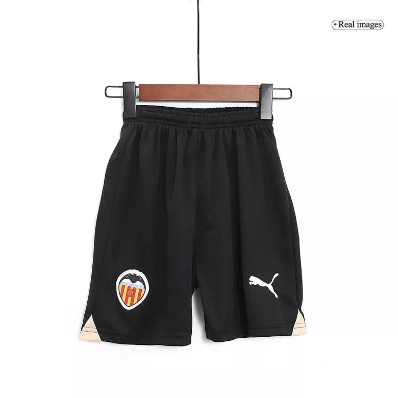 Miniconjunto Valencia 2023/24 Primera Equipación Local Niño (Camiseta + Pantalón Corto) - camisetasfutbol