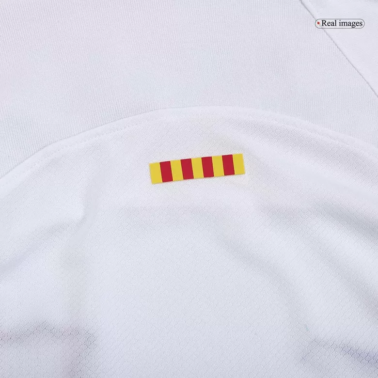 Camiseta Manga Larga Barcelona 2023/24 Segunda Equipación Visitante Hombre - Versión Hincha - camisetasfutbol